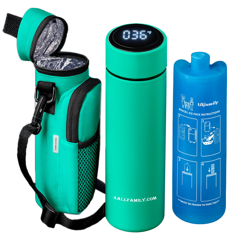 4AllFamily España - Nomad PRO - Nevera Portátil Para Insulina e Inyectables - NUEVO MODELO - Color Verde - 