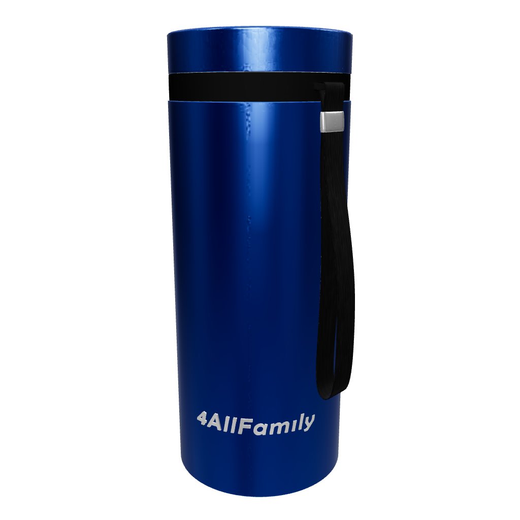 4AllFamily España - Voyager Mini Refrigerador Portátil Para Insulina y Medicamentos - Color Azul - Imagen 3D del producto